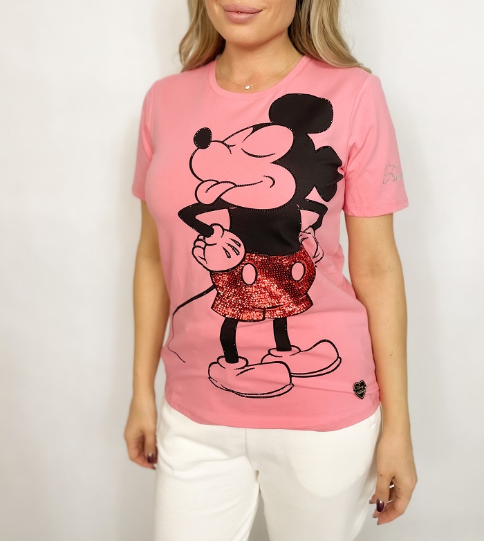 Ružové Disney tričko Fracomina XS