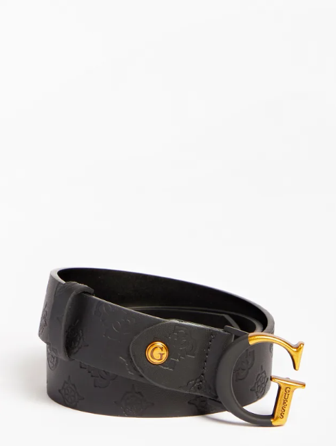 Opasok Guess čierny S