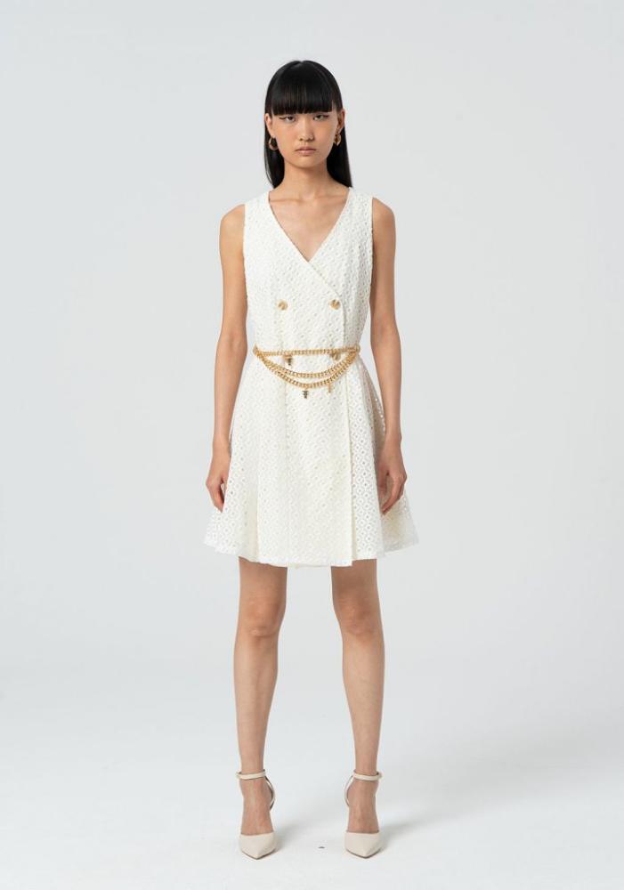 FRACOMINA ŠATY S RETIAZKOU S